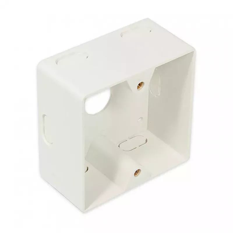 GoodConnections opbouwbehuizing 80x80x40mm parelwit RAL 1013 GC-N0029