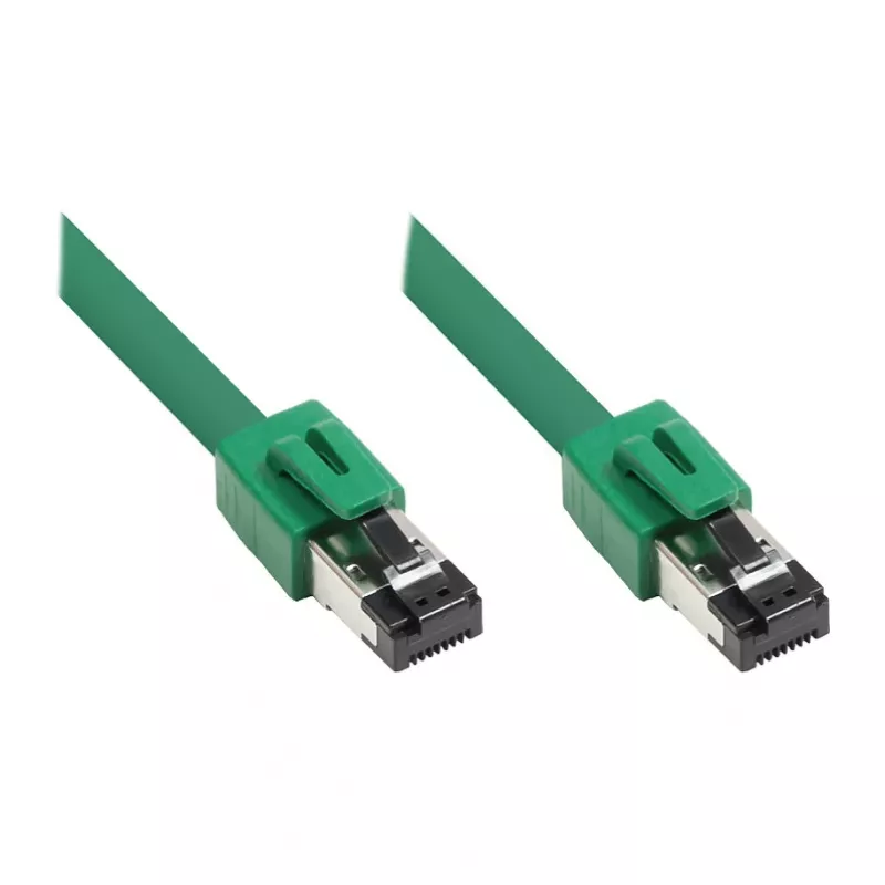 GoodConnections RNS® patchkabel Cat. 8.1, S/FTP, PiMF, LSZH, 2000MHz, 40Gbit/s, groen, 2m
