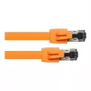 GoodConnections RNS® Cat.8.1 S/FTP patchkabel, LSZH, 2000MHz, 40Gbit/s, oranje, 1m