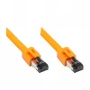 GoodConnections RNS® Cat.8.1 S/FTP patchkabel, LSZH, 2000MHz, 40Gbit/s, oranje, 1,5m