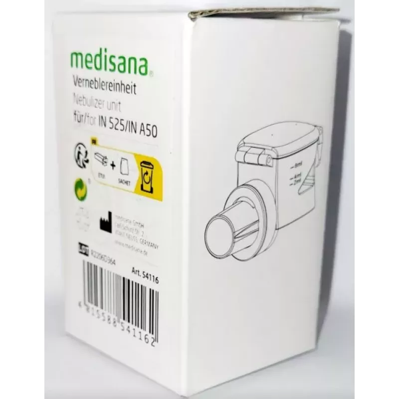 Medisana IN 525 mini inhalator medicijnbekertje