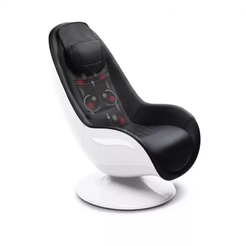 Medisana RS 660 Shiatsu-Massage-Loungefauteuil met Warmte, Zwart