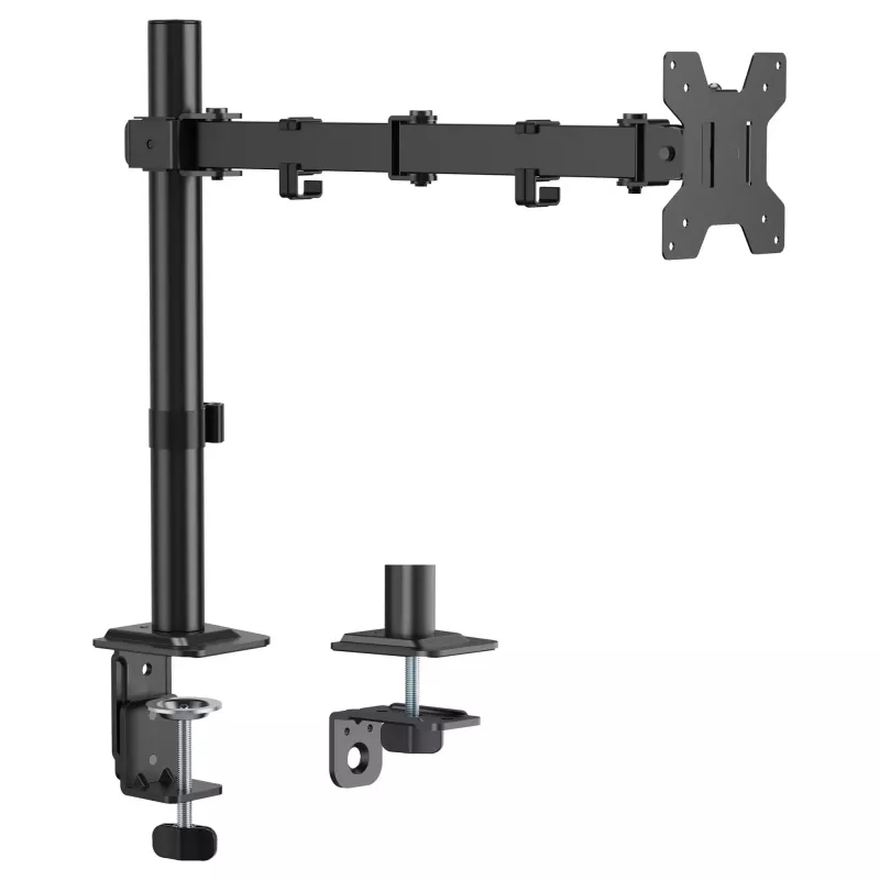 Equip tafelhouder voor 17-32 inch beeldschermen, 360° draaibaar, 10 kg, zwart