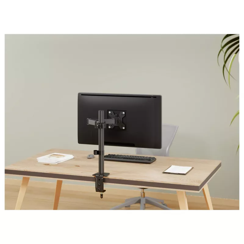 Equip tafelhouder voor 17-32 inch beeldschermen, 360° draaibaar, 10 kg, zwart