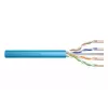 DIGITUS Cat.6A U/UTP B2ca AWG 23/1 LSOH 100m blauwe installatiekabel