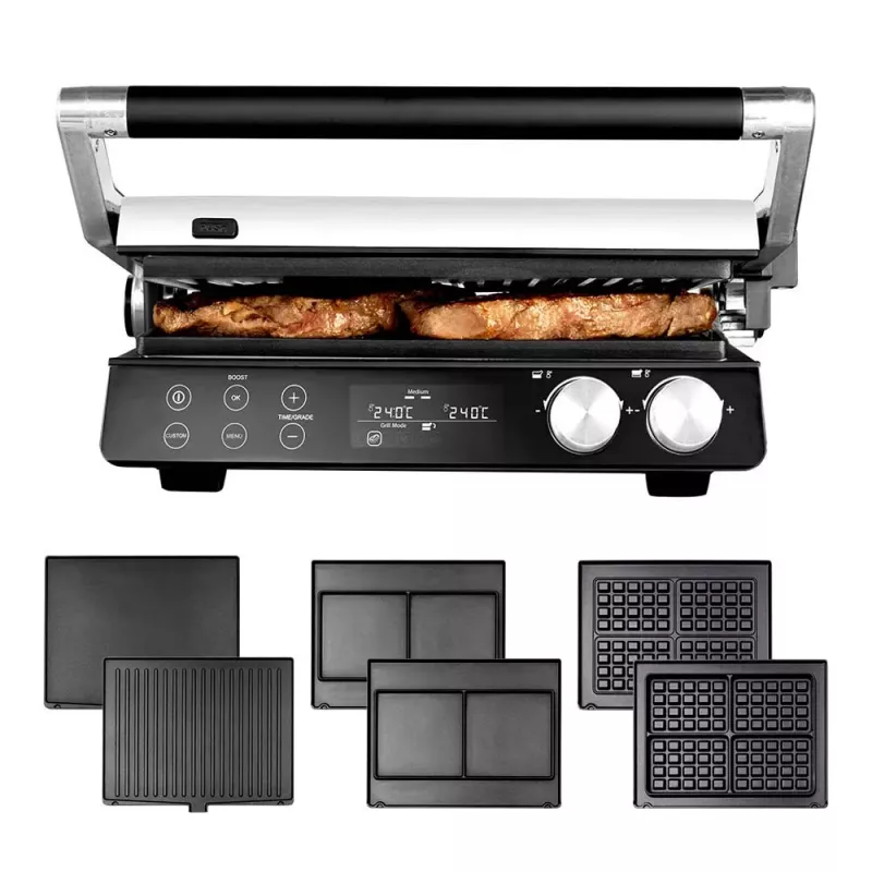 Gastroback 42423 Gourmet BBQ Advanced Smart Elektrische Contactgrill 2000W