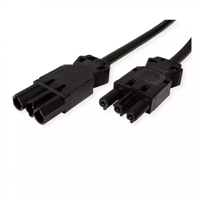 BACHMANN GST18i3 verlengkabel 4 m zwart