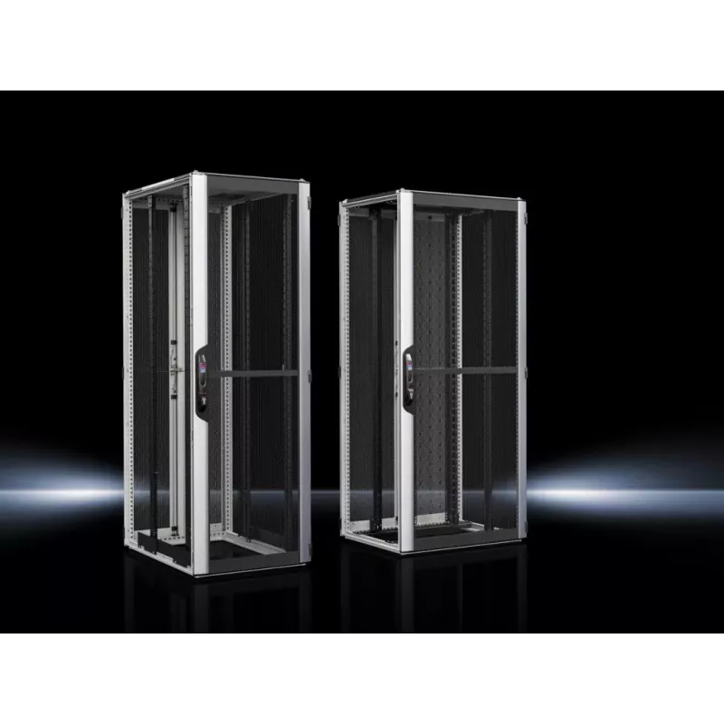 Rittal VX IT netwerk-server-rack-kast 42U 19 inch 800x1000x2000mm zilver/zwart
