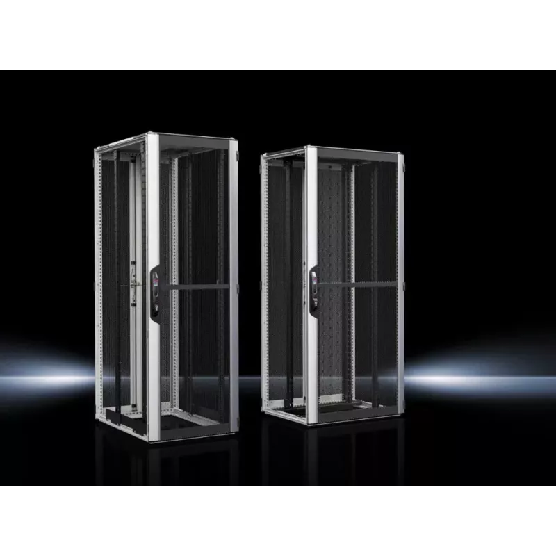 Rittal VX IT netwerk-server-rack-kast 42U 19 inch 800x1000x2000mm zilver/zwart