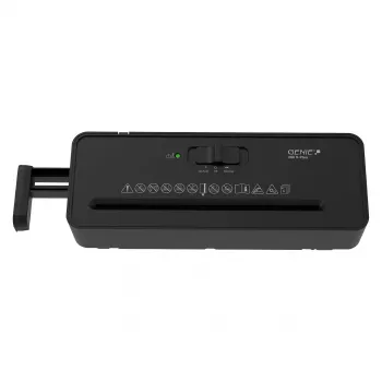 GENIE 260 S Plus opzet-documentenvernietiger strokenversnippering 6 vel zwart