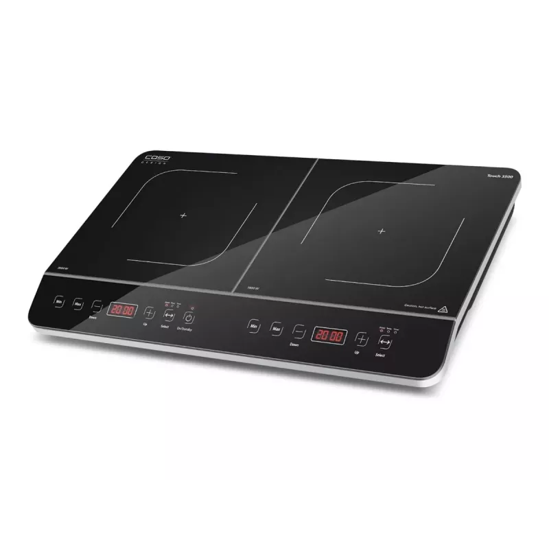 CASO Touch 3500 inductiekookplaat 2 kookzones zwart