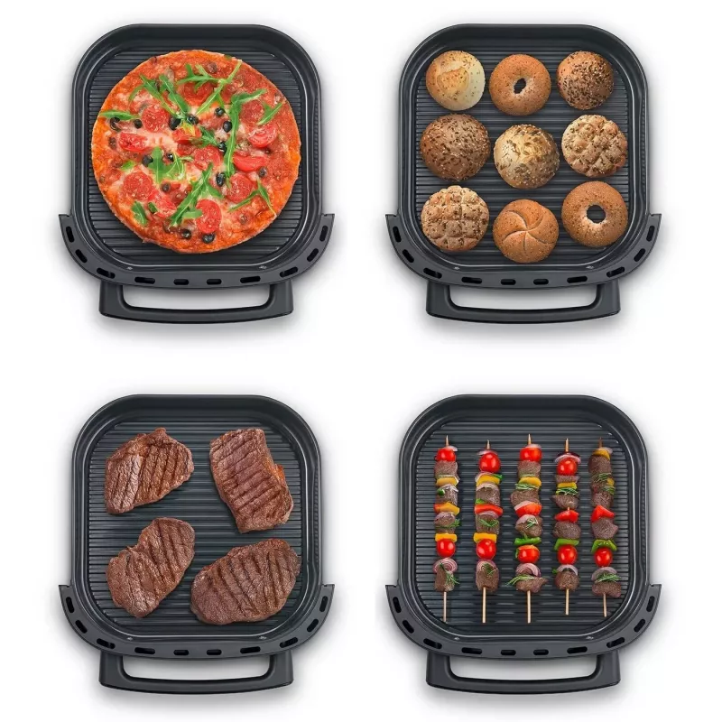CASO AirFry & PizzaChef heteluchtfriteuse 2850 W 6 L zwart