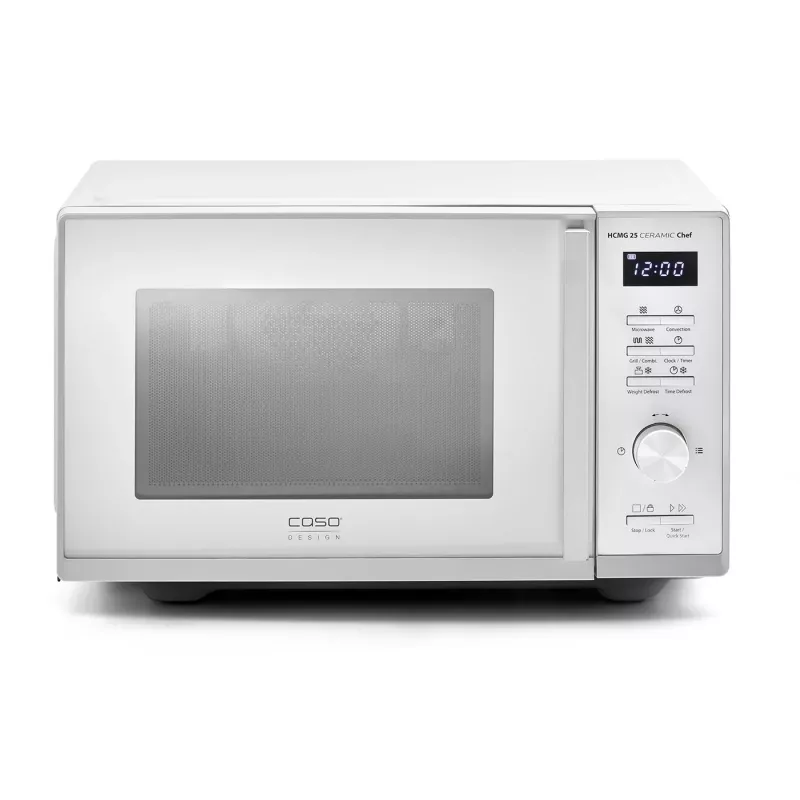 CASO Chef HCMG 25 magnetron - 900W, hetelucht & grill, 25L, roestvrij staal