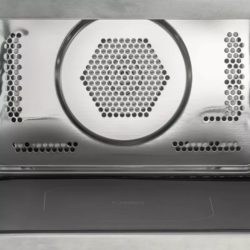 CASO Chef HCMG 25 magnetron - 900W, hetelucht & grill, 25L, roestvrij staal