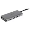 PLUSONIC USB-C docking-adapter 8in1 - Space Gray