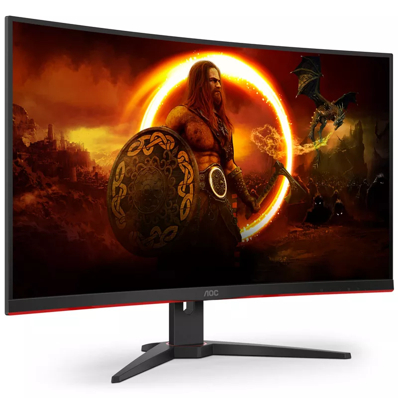 AOC CQ32G2SE 31.5 inch curved QHD-gamingmonitor, 165Hz, FreeSync Premium, VA, 1ms MPRT, DP/HDMI