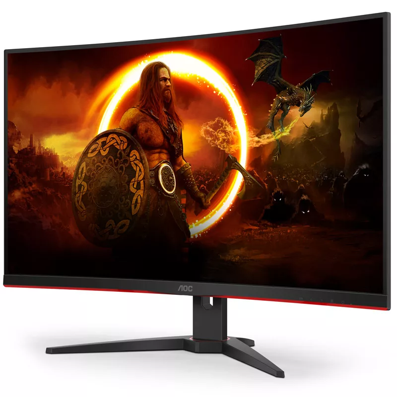 AOC CQ32G2SE 31.5 inch curved QHD-gamingmonitor, 165Hz, FreeSync Premium, VA, 1ms MPRT, DP/HDMI