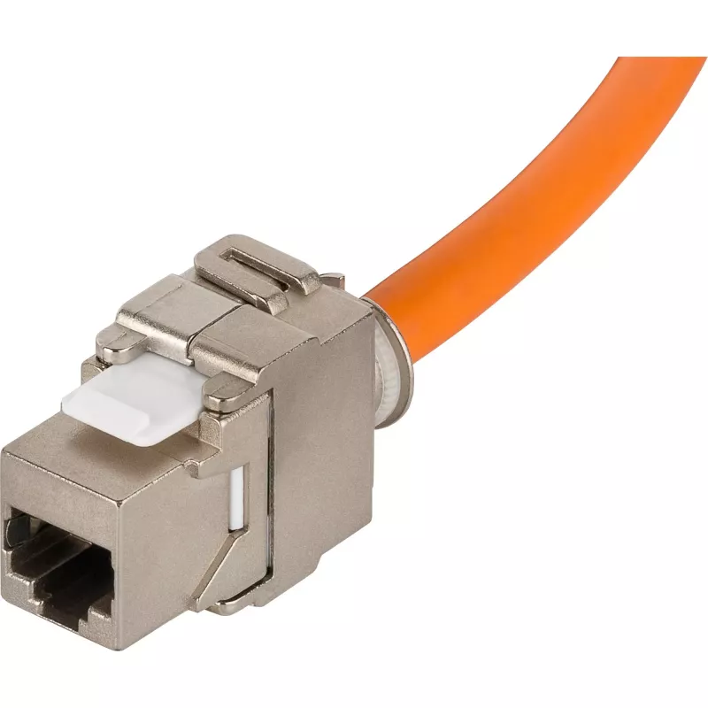 Goobay Draagbare RJ45 Cat 7A S/FTP Kabelhaspel 90m