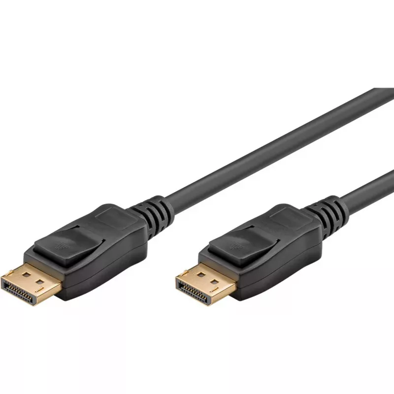 Goobay Essential DisplayPort 2.1-kabel 8K 144Hz 1 m