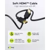 Goobay HDMI High-Speed-kabel met Ethernet | Soft | 0,5 m