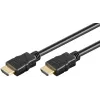 Goobay 80103 Soft HDMI High-Speed-kabel met Ethernet 2 m zwart