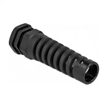 Delock Kabelwartel met trekontlasting PG21 Zwart
