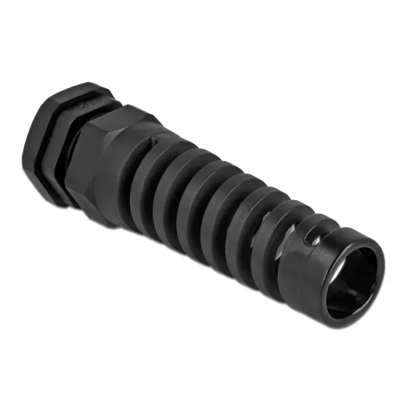 Delock Kabelwartel met trekontlasting PG21 Zwart