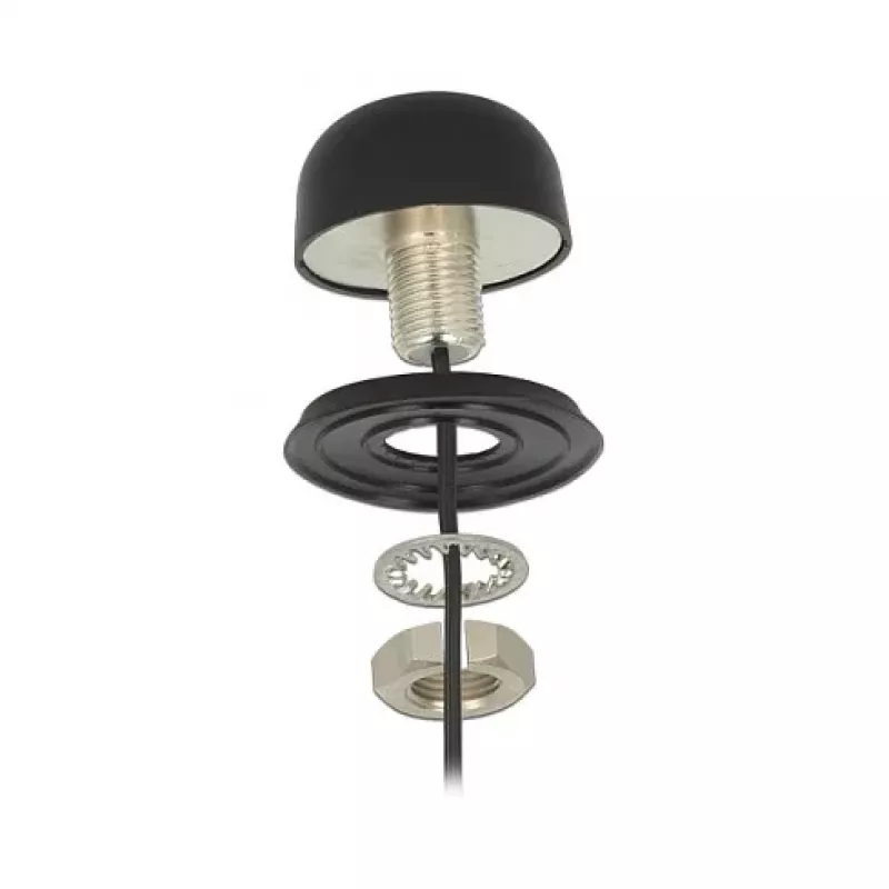 NAVILOCK Multiband GPS GSM UMTS LTE SMA 2-5 dBi Antenne 2x2m RG-174 Omnidirectionele Dakmontage Outdoor