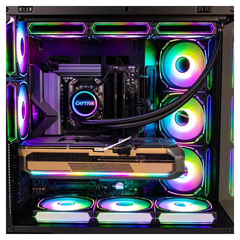 CAPTIVA R89-083 High-End Gaming-pc Ryzen 7 9800X3D 32GB DDR5 2TB SSD RTX 5080 Windows 11