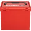 FISCHER L-BOXX FLB 374 lege gereedschapskist, rood/zwart