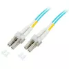 EFB-Elektronik ECOFIBER Duplex Jumper LC-LC 50/125µm OM3 LSZH Aqua 2,0mm 2m