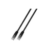 EFB-Elektronik RJ45 patchkabel Cat.6 U/UTP PVC CCA zwart 10m