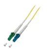 EFB Elektronik Glasvezel-patchkabel LC-LC singlemode OS2 duplex 1 m geel LSZH