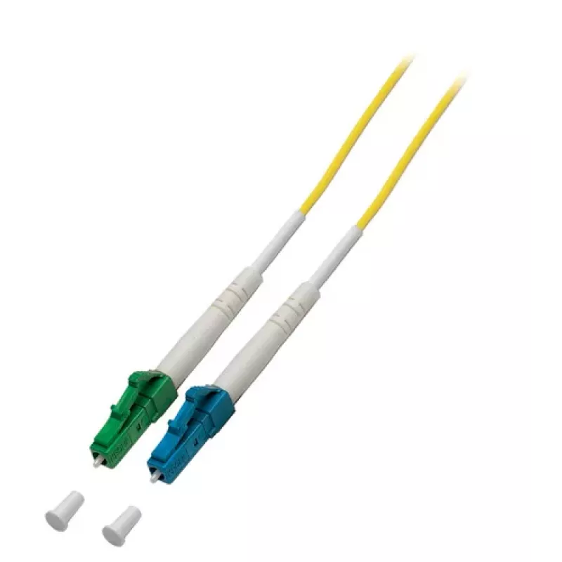 EFB Elektronik Glasvezel-patchkabel LC-LC singlemode OS2 duplex 1 m geel LSZH
