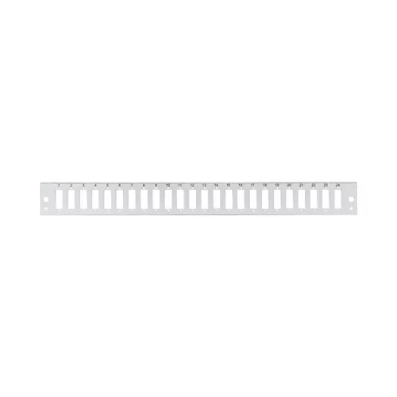 EFB Elektronik Frontplaat 24 x SC duplex/LC quad verticaal, grijs