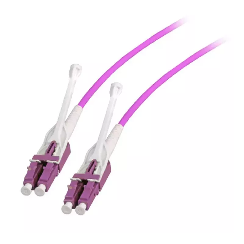 EFB Elektronik Duplex jumper LC-LC OM4 3m met push/pull-tab en verwisselbare polariteit