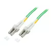 EFB Elektronik patchkabel LC/PC naar LC/PC multimode OM3 duplex 1 m aqua LSZH