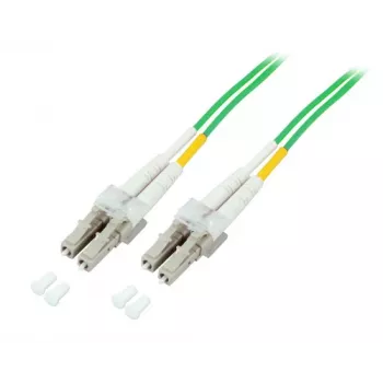 EFB Elektronik patchkabel LC/PC naar LC/PC multimode OM3 duplex 1 m aqua LSZH