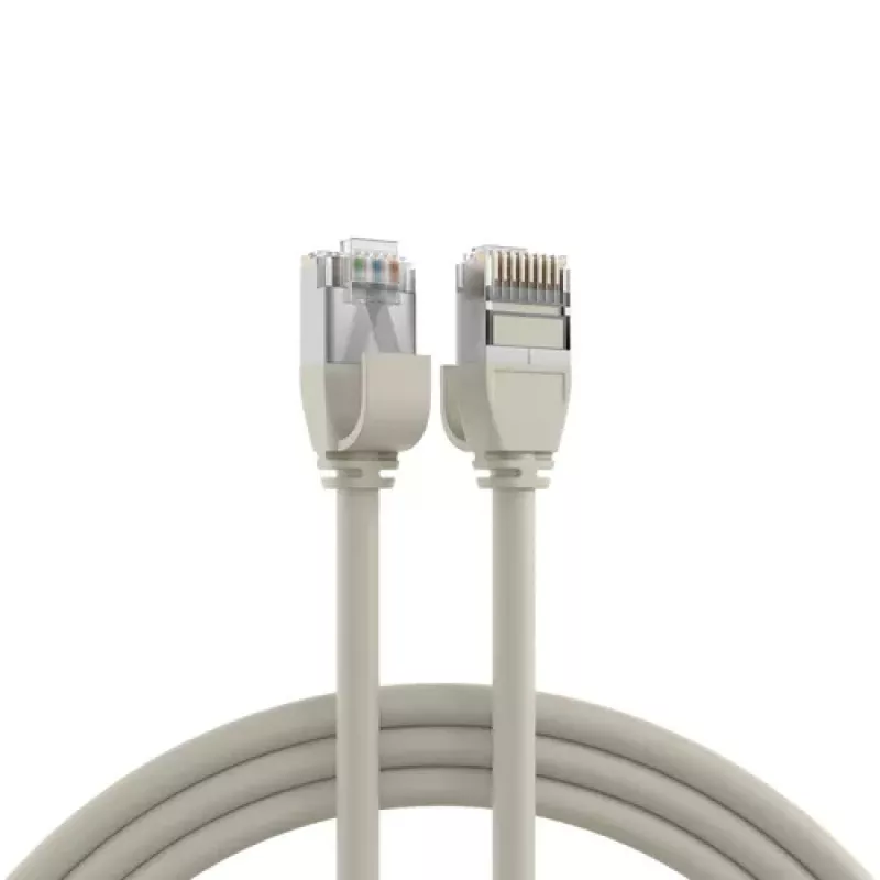 EFB Elektronik RJ45 patchkabel Cat.6A U/FTP TPE 4mm ultraflex grijs 5m