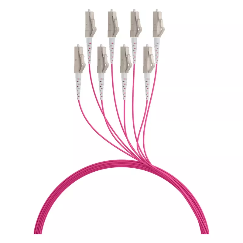 EFB trunkkabel U-DQ ZN BH OM4 8G 1x8 LC-LC 60m Dca LSZH
