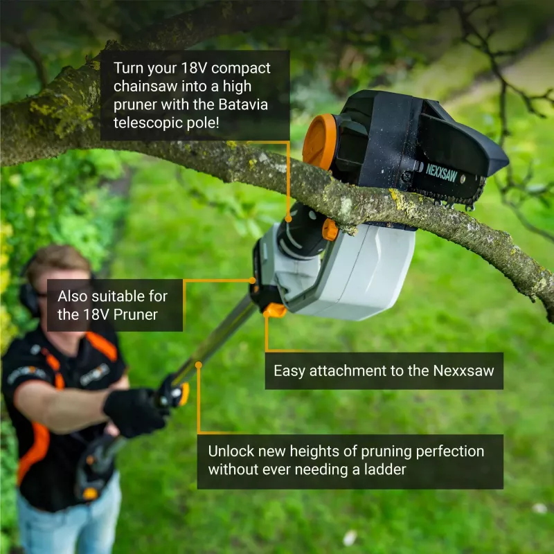 Batavia Telescoopstang 1,15 - 1,75 m voor Nexxsaws en Nexxcuts