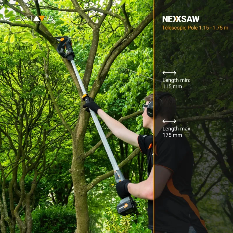 Batavia Telescoopstang 1,15 - 1,75 m voor Nexxsaws en Nexxcuts