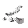 LogiLink KAB0064 flexibele verticale kabelorganizer, metaal, 72 cm, zilver