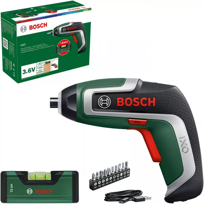 Bosch IXO 7 Level Set accuschroevendraaier 2.0 Ah (06039E0008)