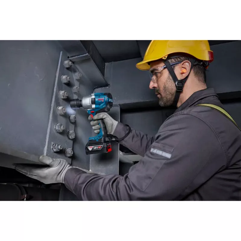 Bosch GDS 18V-780 Professional accu-slagschroevendraaier, blauw, machine (06019P4003)