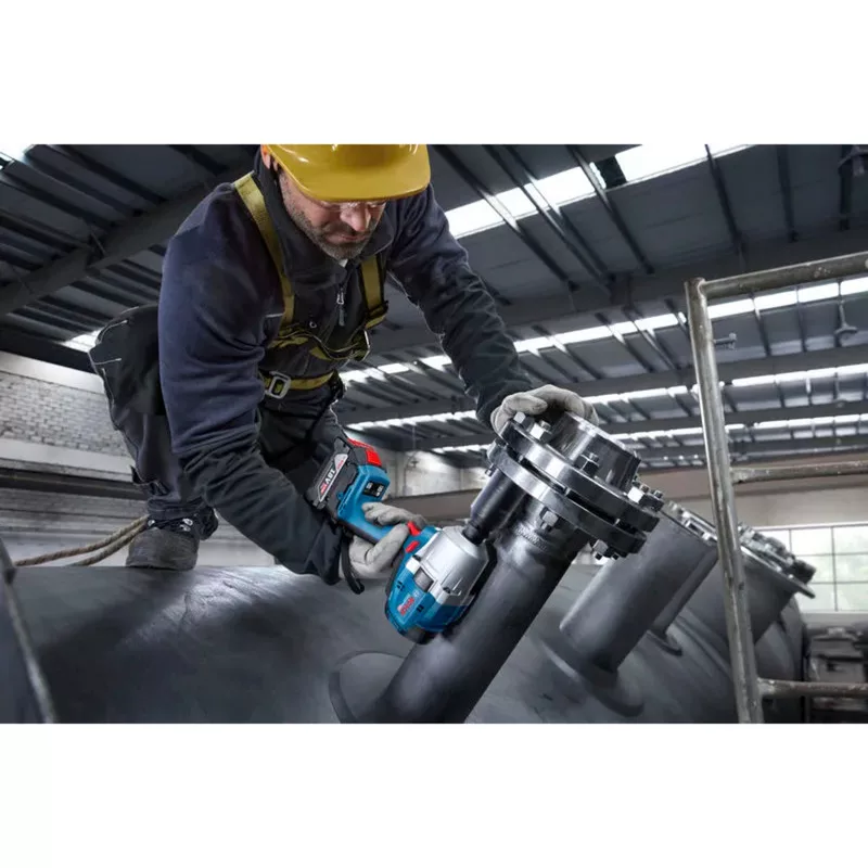 Bosch GDS 18V-780 Professional accu-slagschroevendraaier, blauw, machine (06019P4003)