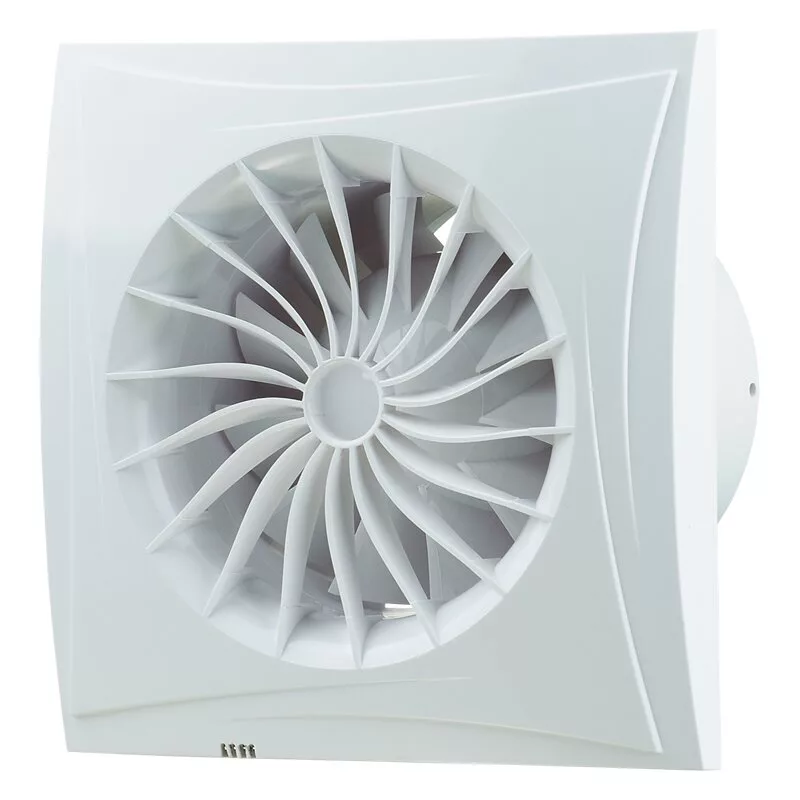 Blaugerg Sileo 100 afzuigventilator, wit, 10 cm diameter, 1 snelheid