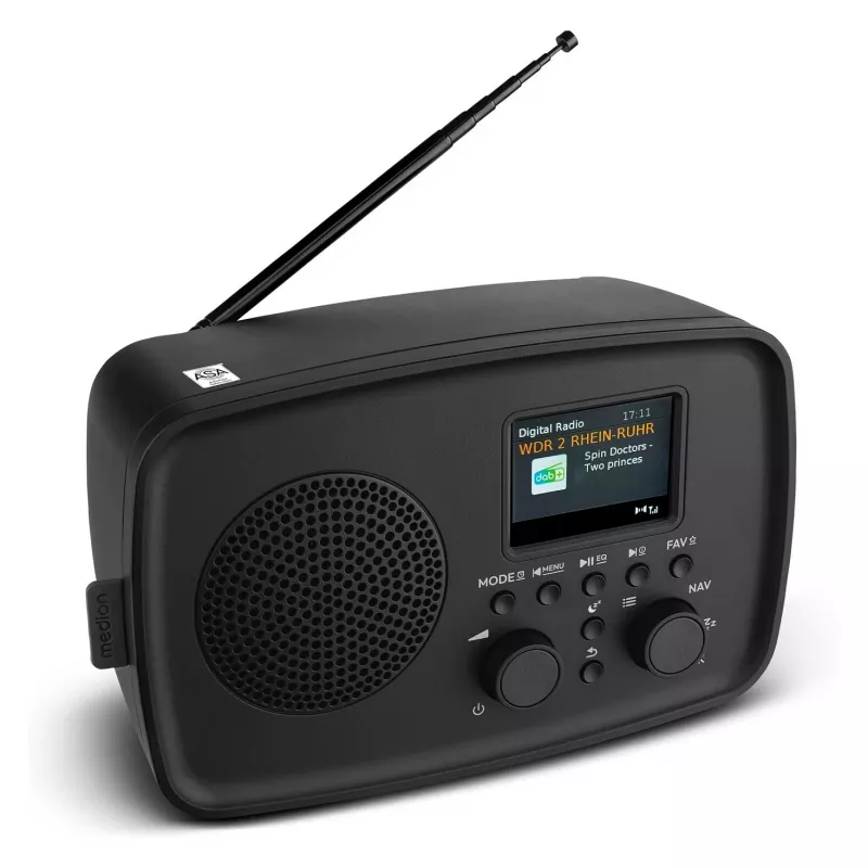 MEDION LIFE DAB+ radio DRE-1 zwart
