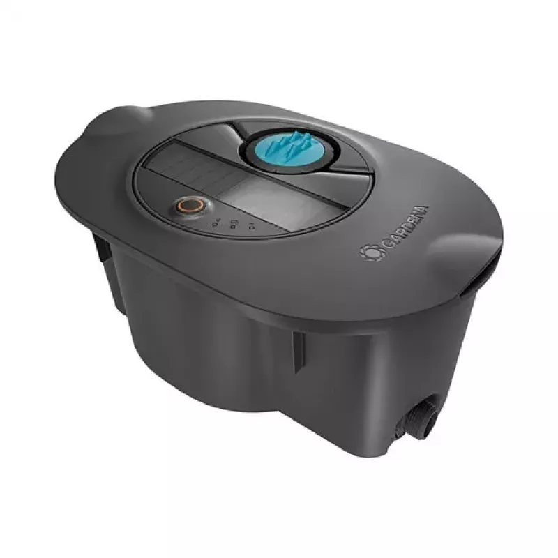 Gardena Pipeline AquaPrecise beregeningssysteem compleet set, grijs/turquoise