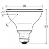 OSRAM PAR30 75 36 DIM 10W 927 E27 LED-reflectorlamp, dimbaar, 633 lm, 2700K